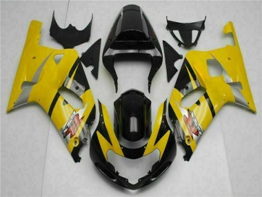 Best 2001-2003 Suzuki GSXR 600/750 Motorcycle Fairings - Yellow Black Canada