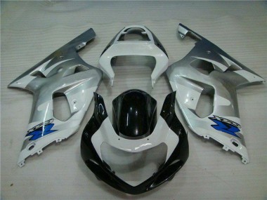 Best 2001-2003 Suzuki GSXR 600/750 Motorcycle Fairings - Yellow Glossy Black Canada
