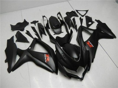 Best 2008-2010 Suzuki GSXR 600/750 Motorcycle Fairings - Matte Black Red Canada