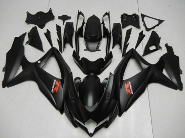 Best 2008-2010 Suzuki GSXR 600/750 Motorcycle Fairings - Matte Black Red Canada