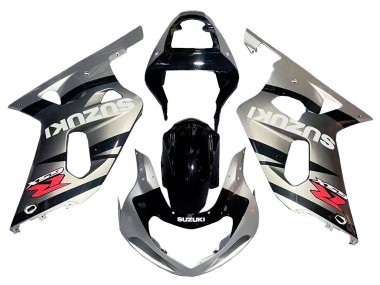 Best 2001-2003 Suzuki GSXR 600 / GSXR 750 Motorcycle Fairing - Silver Glossy Black Red Canada