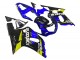 2001-2003 Suzuki GSXR 600 / GSXR 750 Motorcycle Fairings - Blue Yellow Glossy Black Canada