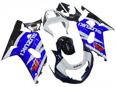 Best 2001-2003 Suzuki GSXR 600 / GSXR 750 Motorcycle Fairings - Blue White Glossy Black Red Canada