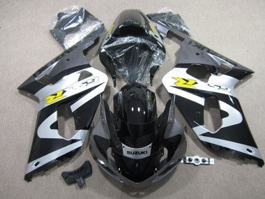 Best 2001-2003 Suzuki GSXR 600 Motorcycle Fairings - Black White Canada