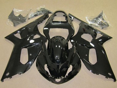 Best 2001-2003 Suzuki GSXR 600 Motorcycle Fairings - Glossy Black Canada