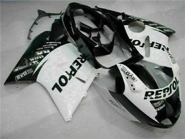 Best 1996-2007 White Black Repsol Honda CBR1100XX Replacement Motorcycle Fairings Canada Best 1996-2007 White Black Repsol Honda CBR1100XX Replacement Motorcycle Fairings Canada