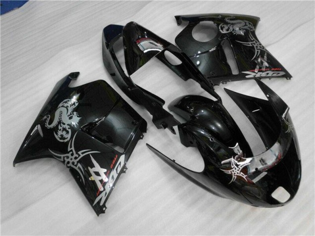 Best 1996-2007 Black Honda CBR1100XX Bike Fairing Kit Canada