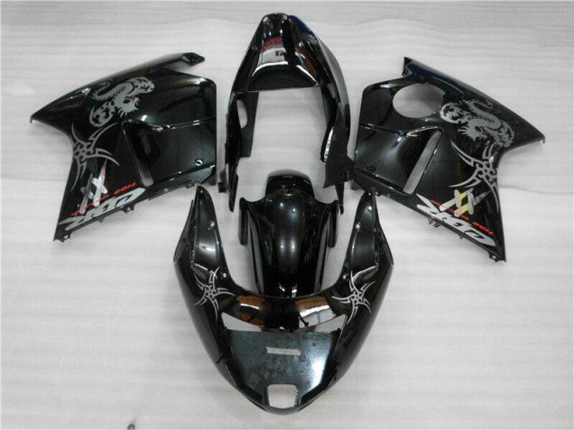 Best 1996-2007 Black Honda CBR1100XX Bike Fairing Kit Canada