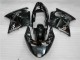Best 1996-2007 Black Honda CBR1100XX Bike Fairing Kit Canada