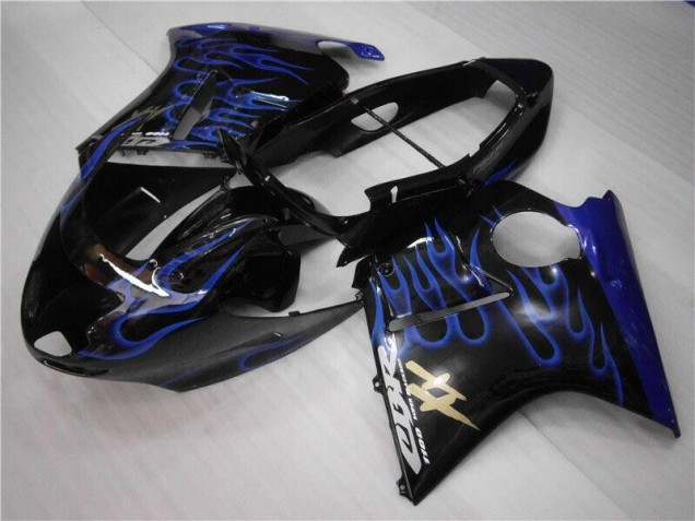 Best 1996-2007 Blue Flame Honda CBR1100XX Motorcyle Fairings Canada