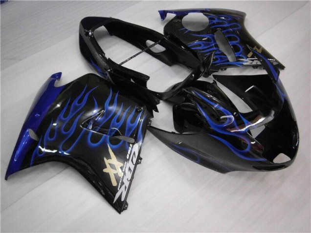 Best 1996-2007 Blue Flame Honda CBR1100XX Motorcyle Fairings Canada