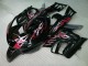 Best 1995-1998 Black Red Flame Honda CBR600 F3 Bike Fairing Kit Canada