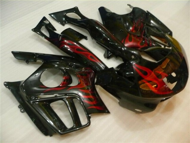 Best 1995-1998 Black Red Flame Honda CBR600 F3 Motorcycle Fairing Canada