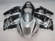 Best 1996-2007 Silver Black Suzuki GSXR 1300 Hayabusa Motorcycle Fairing Kits Canada