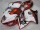 Best 1996-2007 Orange White Black Suzuki GSXR 1300 Hayabusa Bike Fairings Canada