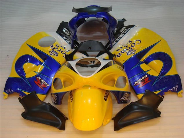 Best 1996-2007 Ellow Blue Suzuki GSXR 1300 Hayabusa Bike Fairings Canada