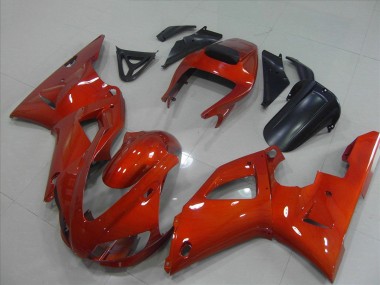 Best 1998-1999 Yamaha YZF R1 Motorcycle Fairings MF2168 - Dark Orange Canada