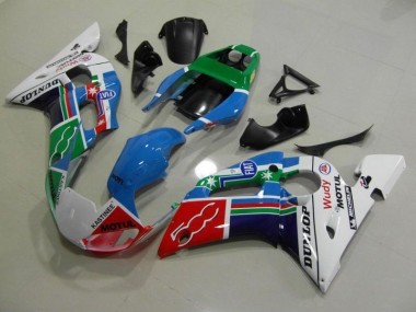 Best 1998-2002 Blue White Green Red Wudy Motul Dunlop Yamaha YZF R6 Bike Fairings Canada