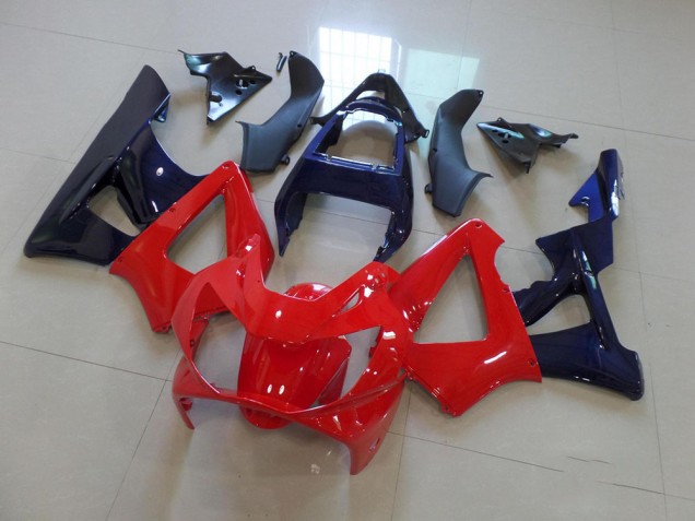 Best 2000-2001 Red Dark Blue Honda CBR900RR 929 Bike Fairings Canada