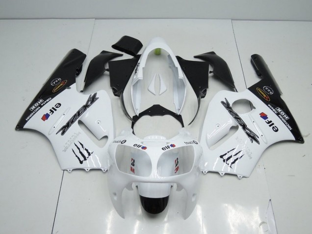 Best 2000-2001 White Monster Kawasaki ZX12R Bike Fairing Canada Best 2000-2001 White Monster Kawasaki ZX12R Bike Fairing Canada