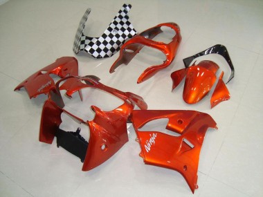 Best 2000-2001 Orange Kawasaki ZX9R Motorbike Fairings Canada