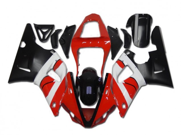 Best 2000-2001 Red White Black Yamaha YZF R1 Replacement Fairings Canada