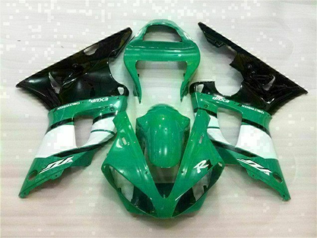 Best 2000-2001 Green Yamaha YZF R1 Motorcylce Fairings Canada