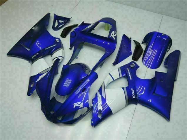 Best 2000-2001 Blue Yamaha YZF R1 Motorcycle Fairings Kit Canada Best 2000-2001 Blue Yamaha YZF R1 Motorcycle Fairings Kit Canada