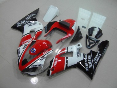 Best 2000-2001 Red Glossy Black Yamaha YZF R1 Replacement Motorcycle Fairings Canada