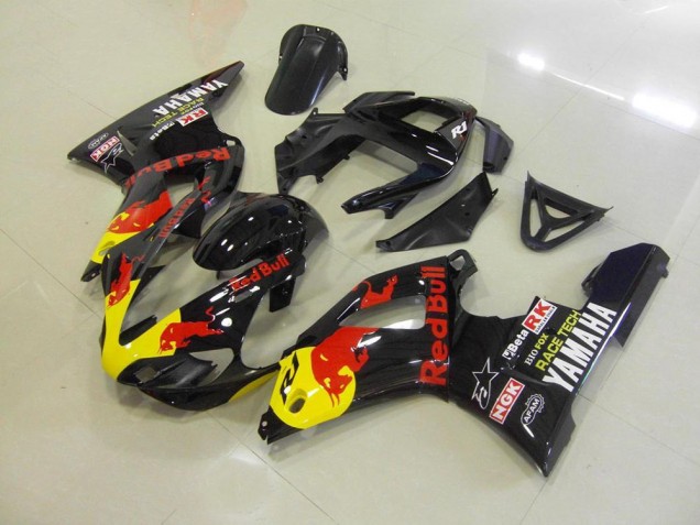 Best 2000-2001 Black Red Bull Yamaha YZF R1 Bike Fairings Canada Best 2000-2001 Black Red Bull Yamaha YZF R1 Bike Fairings Canada