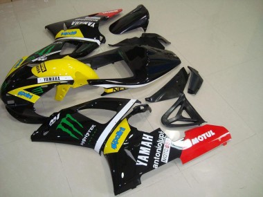 Best 2000-2001 Yellow Monster Yamaha YZF R1 Motorbike Fairings Canada