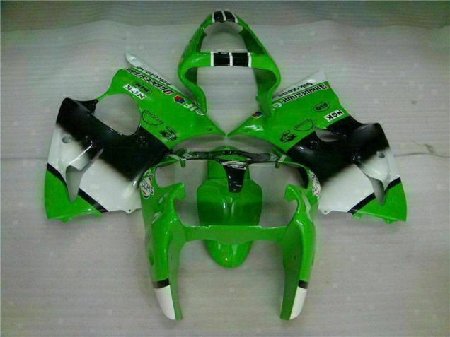 Best 2000-2002 Green Black Kawasaki ZX6R Motorbike Fairing Canada Best 2000-2002 Green Black Kawasaki ZX6R Motorbike Fairing Canada