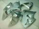 Best 2000-2002 Silver Kawasaki ZX6R Replacement Fairings Canada