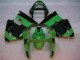 Best 2000-2002 Green Black Kawasaki ZX6R Motorcycle Fairings Canada Best 2000-2002 Green Black Kawasaki ZX6R Motorcycle Fairings Canada