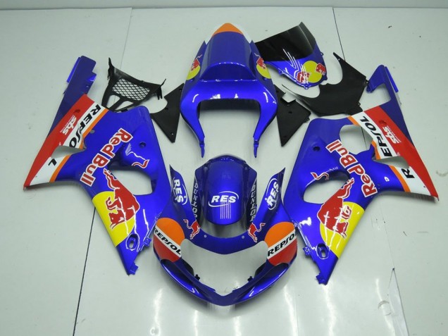 Best 2000-2002 Blue Red Bull Suzuki GSXR 1000 Motorbike Fairing Kits Canada Best 2000-2002 Blue Red Bull Suzuki GSXR 1000 Motorbike Fairing Kits Canada