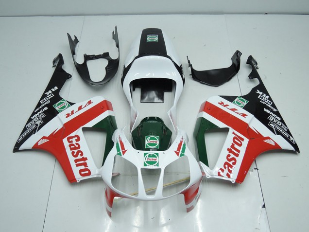 Best 2000-2006 White Black Red Castro Honda VTR1000 Bike Fairings Canada Best 2000-2006 White Black Red Castro Honda VTR1000 Bike Fairings Canada