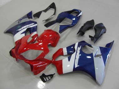 Best 2001-2003 Red Blue Silver Honda CBR600 F4i Bike Fairing Canada