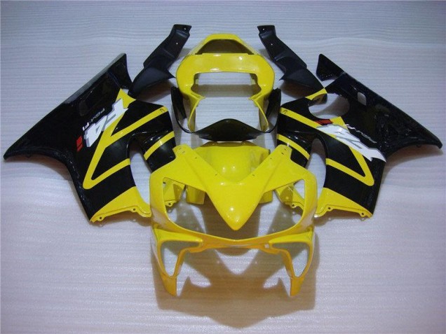 Best 2001-2003 Yellow Black Honda CBR600 F4i Motorbike Fairing Kits Canada Best 2001-2003 Yellow Black Honda CBR600 F4i Motorbike Fairing Kits Canada