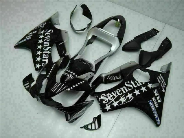 Best 2001-2003 Black White Seven Stars Honda CBR600 F4i Bike Fairing Canada