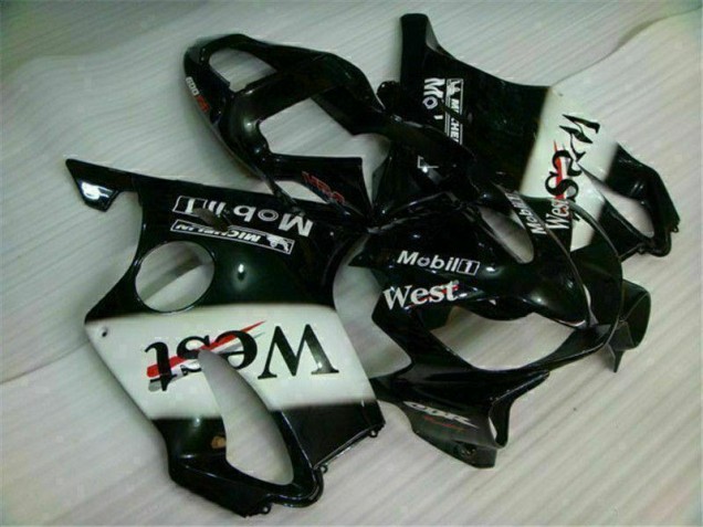 Best 2001-2003 White Black West Honda CBR600 F4i Bike Fairings Canada
