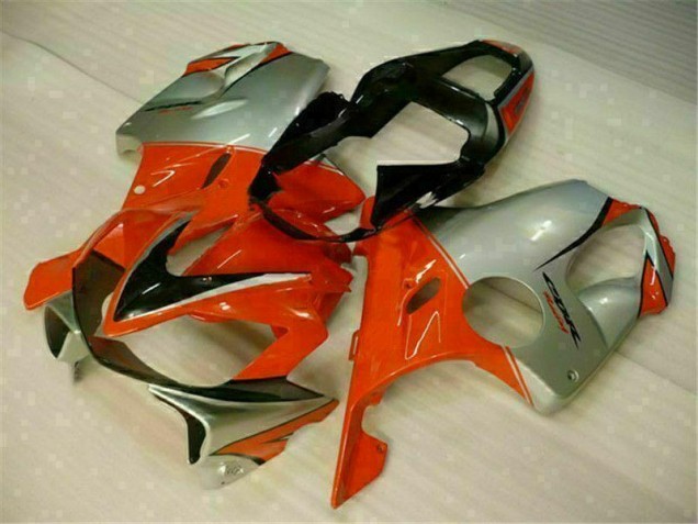 Best 2001-2003 Red Silver Honda CBR600 F4i Motorcycle Fairing Kits Canada