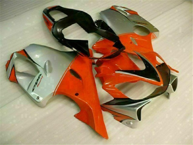 Best 2001-2003 Red Silver Honda CBR600 F4i Motorcycle Fairing Kits Canada