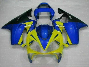 Best 2001-2003 Yellow Blue Honda CBR600 F4i Bike Fairings Canada