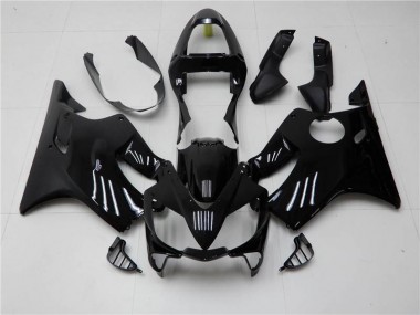 Best 2001-2003 Glossy Black Honda CBR600 F4i Motorbike Fairing Kits Canada