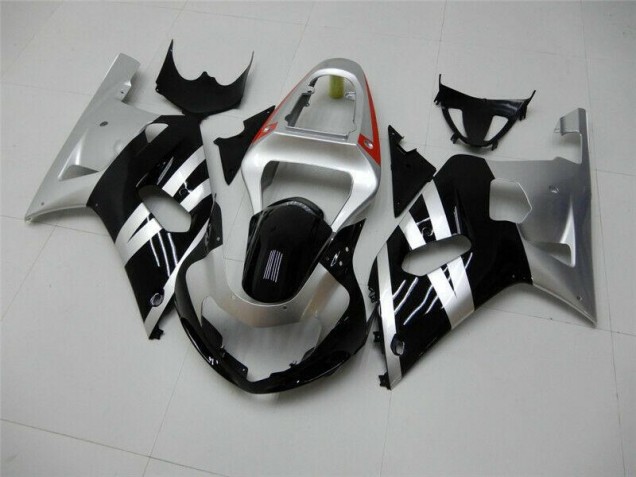 Best 2001-2003 Black Silver Suzuki GSXR 600/750 Motorbike Fairing Canada Best 2001-2003 Black Silver Suzuki GSXR 600/750 Motorbike Fairing Canada