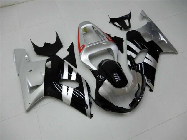 Best 2001-2003 Black Silver Suzuki GSXR 600/750 Motorbike Fairing Canada Best 2001-2003 Black Silver Suzuki GSXR 600/750 Motorbike Fairing Canada