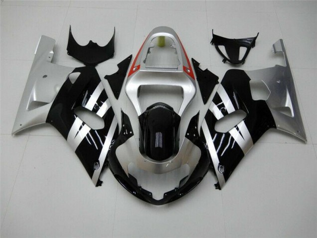 Best 2001-2003 Black Silver Suzuki GSXR 600/750 Motorbike Fairing Canada Best 2001-2003 Black Silver Suzuki GSXR 600/750 Motorbike Fairing Canada