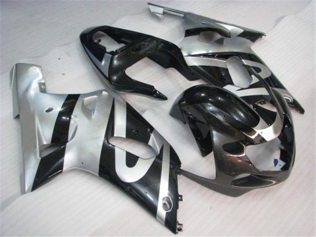 Best 2001-2003 Silver Black Suzuki GSXR 600/750 Bike Fairings Canada Best 2001-2003 Silver Black Suzuki GSXR 600/750 Bike Fairings Canada