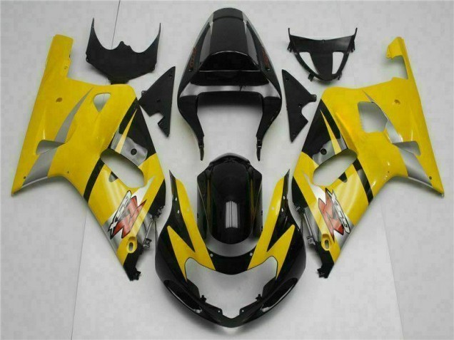 Best 2001-2003 Yellow Suzuki GSXR 600/750 Replacement Motorcycle Fairings Canada Best 2001-2003 Yellow Suzuki GSXR 600/750 Replacement Motorcycle Fairings Canada