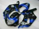 Best 2001-2003 Blue Black Suzuki GSXR 600/750 Bike Fairing Kit Canada Best 2001-2003 Blue Black Suzuki GSXR 600/750 Bike Fairing Kit Canada